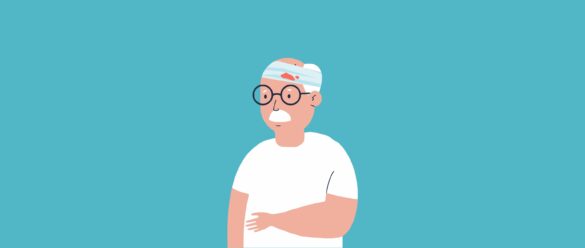 Lesión cerebral y aparición de demencia