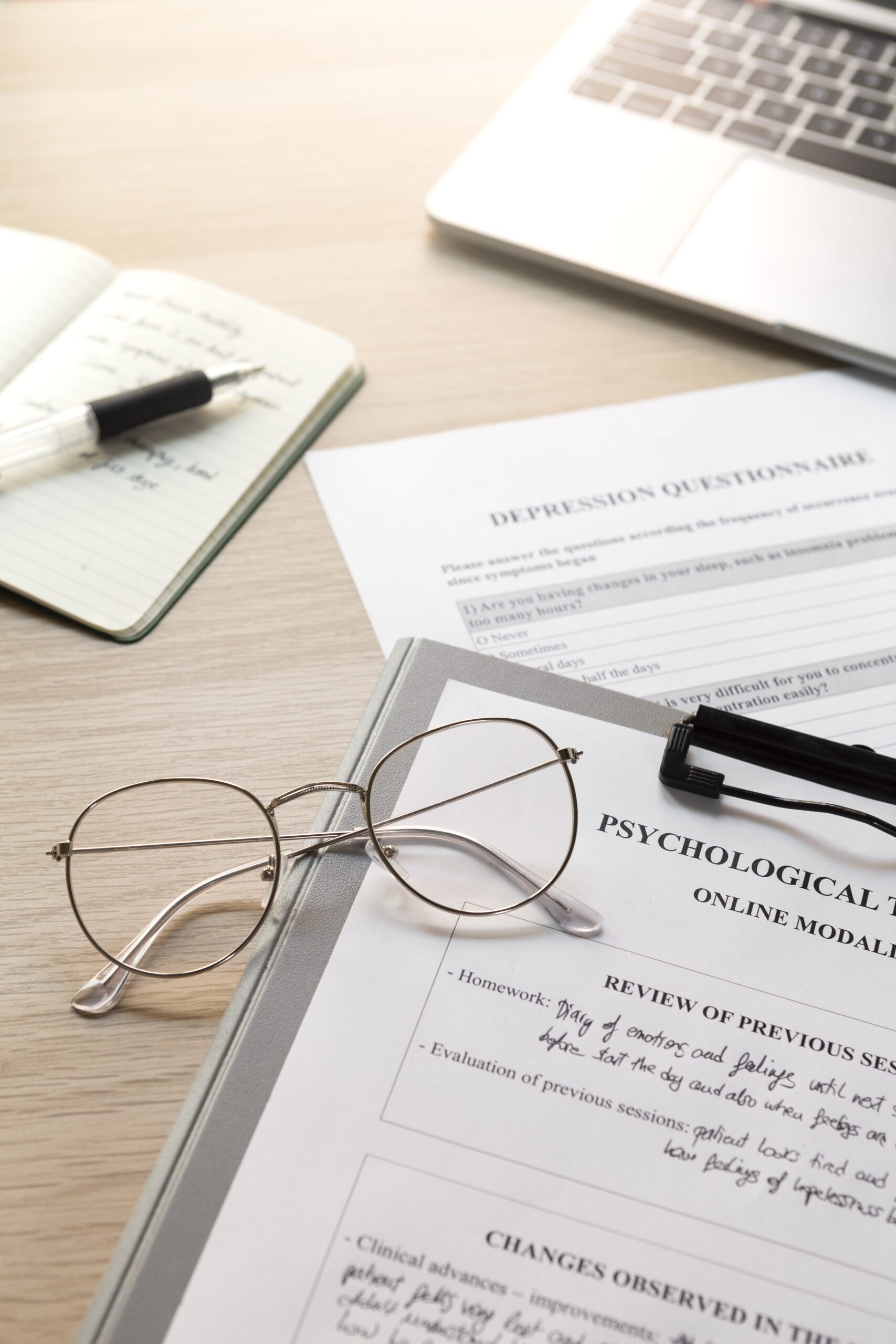 Datos e impresión clínica, evaluación psicológica